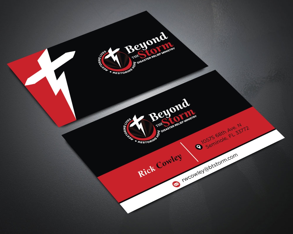 Beyond The Storm logo design by Boomstudioz