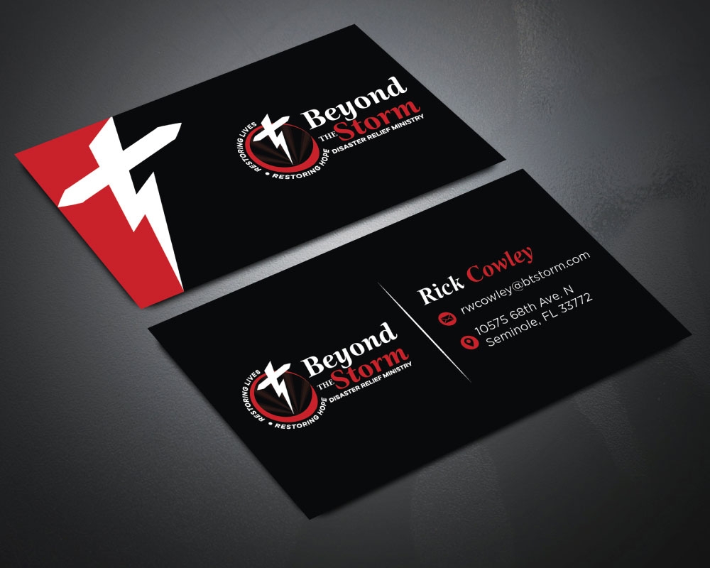 Beyond The Storm logo design by Boomstudioz