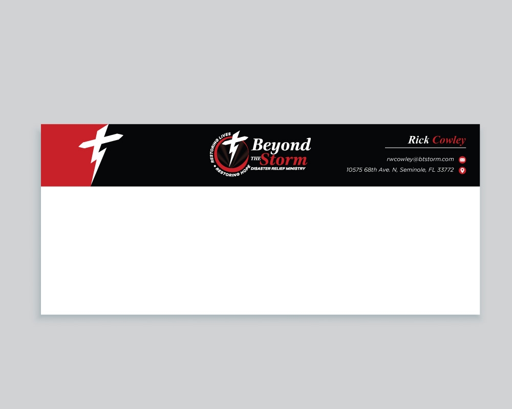 Beyond The Storm logo design by Boomstudioz
