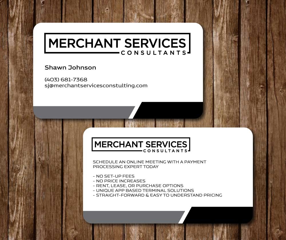 Merchant Services Consulting logo design by ElonStark