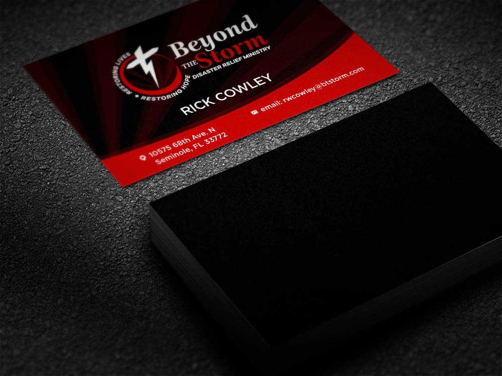 Beyond The Storm logo design by scriotx