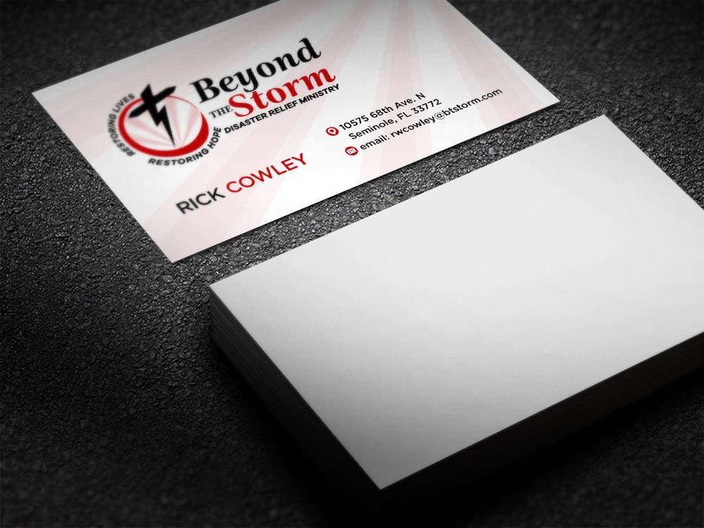 Beyond The Storm logo design by scriotx