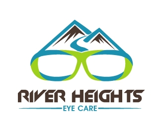River Heights Eye Care logo design by PMG