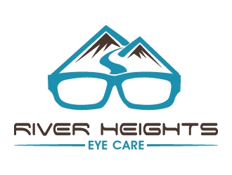 River Heights Eye Care logo design by PMG