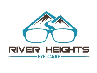 River Heights Eye Care logo design by PMG
