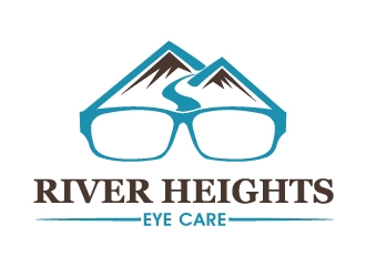 River Heights Eye Care logo design by PMG