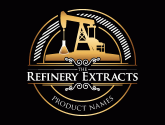 The Refinery Extracts logo design by lestatic22