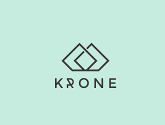 KRONE logo design by Louseven