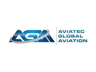 AVIATEC GLOBAL AVIATION logo design by qonaah