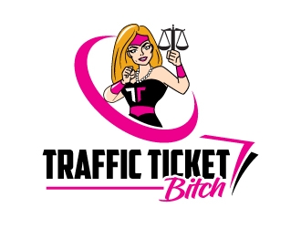 Ticket Bitch logo design by jaize