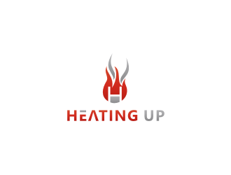 Heating Up (Podcast) logo design by bricton