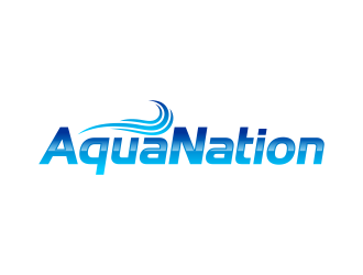 Aqua Nation  logo design by maseru