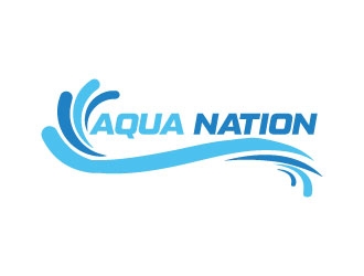 Aqua Nation  logo design by Erasedink