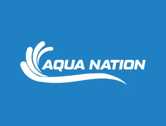Aqua Nation  logo design by Erasedink