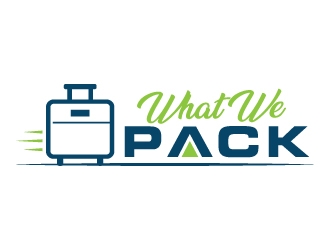What We Pack logo design by akilis13