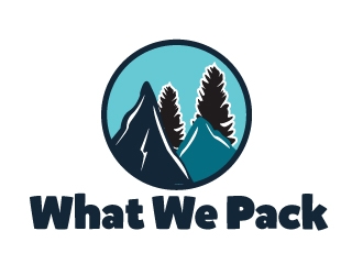 What We Pack logo design by ElonStark