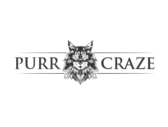 Purr Craze logo design by BeDesign