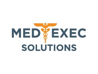 Med-Exec Solutions logo design by dibyo