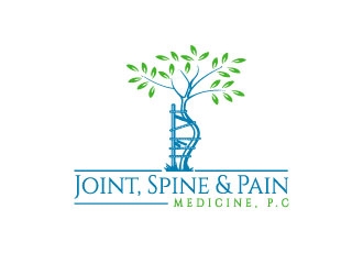 Joint, Spine & Pain Medicine, P.C. logo design by AYATA
