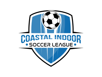 Coastal Indoor Soccer League logo design by ROSHTEIN