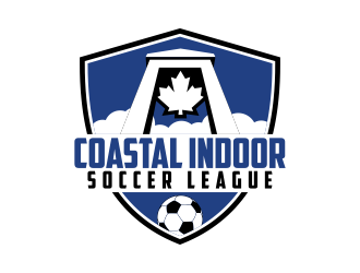 Coastal Indoor Soccer League logo design by Kruger