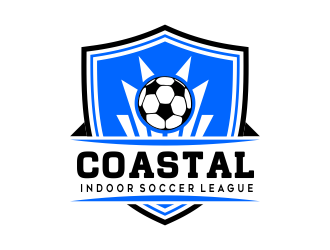 Coastal Indoor Soccer League logo design by AisRafa
