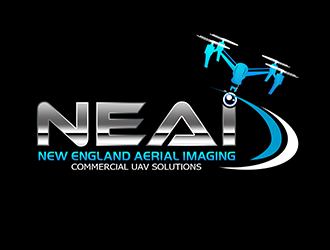 New England Aerial Imaging (NEAI) logo design by 3Dlogos