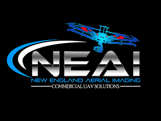 New England Aerial Imaging (NEAI) logo design by 3Dlogos