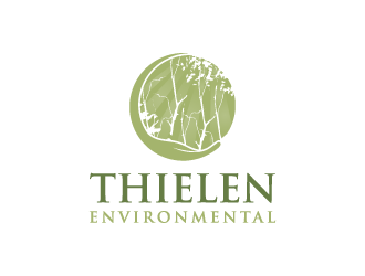 Thielen Environmental  logo design by dchris