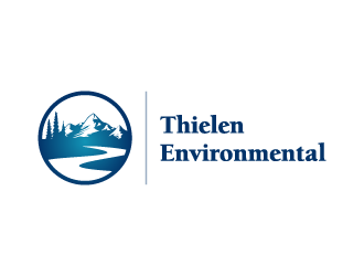 Thielen Environmental  logo design by pencilhand