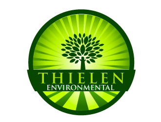 Thielen Environmental  logo design by tec343