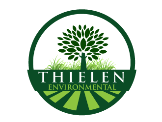 Thielen Environmental  logo design by tec343
