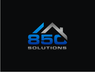 850 SOLUTIONS logo design by Asani Chie