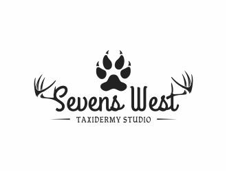 Sevens West Taxidermy Studio logo design by 48art