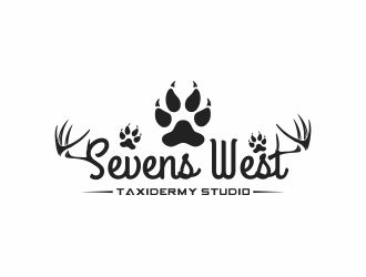 Sevens West Taxidermy Studio logo design by 48art