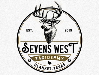 Sevens West Taxidermy Studio logo design by Optimus