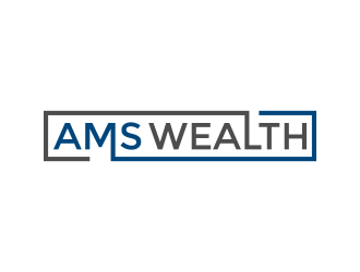 AMS Wealth  logo design by pakNton