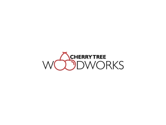 cherrytree woodworks logo design by yunda