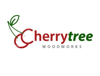 cherrytree woodworks logo design by Muhammad_Abbas