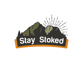 Stay Stoked  logo design by ROSHTEIN