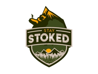 Stay Stoked  logo design by fries