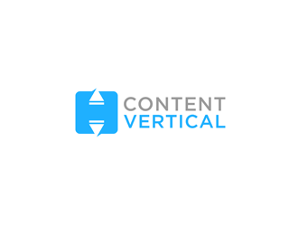 Content Vertical logo design by bomie