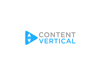 Content Vertical logo design by bomie