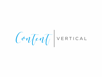 Content Vertical logo design by afra_art