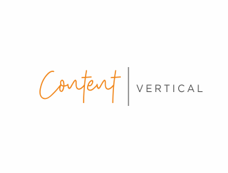 Content Vertical logo design by afra_art