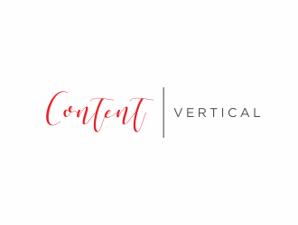 Content Vertical logo design by afra_art