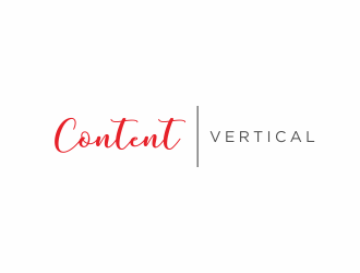 Content Vertical logo design by afra_art