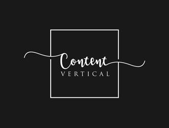 Content Vertical logo design by alby