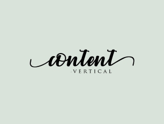 Content Vertical logo design by MUSANG