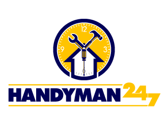 Handyman247 logo design by PRN123